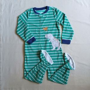 Carter's Toddler Boy Dino Fleece Pjs